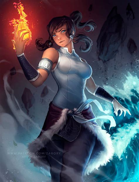 Avatar Korra by Zarory on DeviantArt