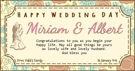 Ucapan Happy Wedding Islami – newstempo