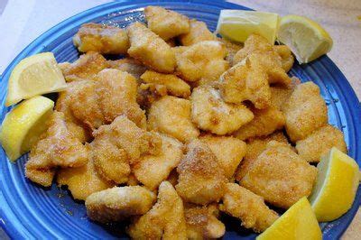 Crunchy Cornmeal Crusted Catfish Nuggets