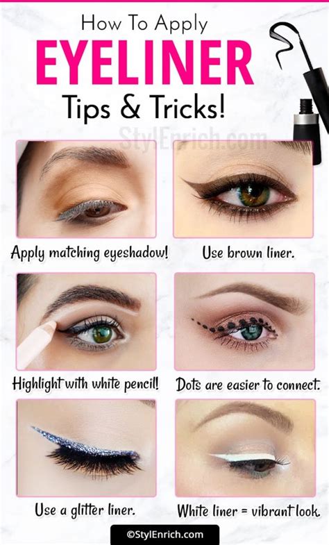 Eyeliner Tricks : How To Apply Eyeliner Correctly for Beautiful Eye makeup