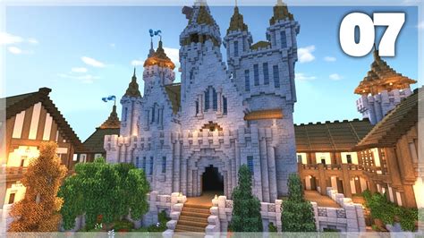 Minecraft: How to Build a Medieval Castle | Huge Medieval Castle Tutorial - Part 7 - YouTube