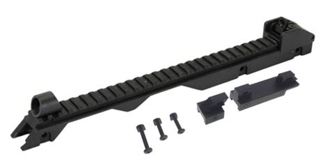 FCW G36 Adapter with G36C Carry Handle T1 BK | Octagon Airsoft