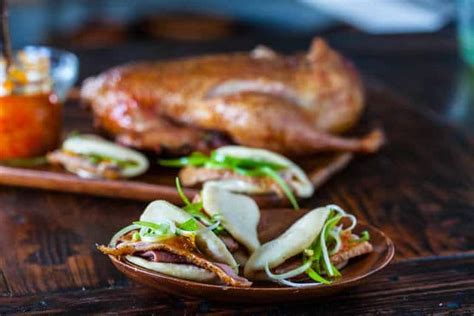 Chinese Roasted Duck Recipe with Chinese Steamed Buns • Steamy Kitchen ...