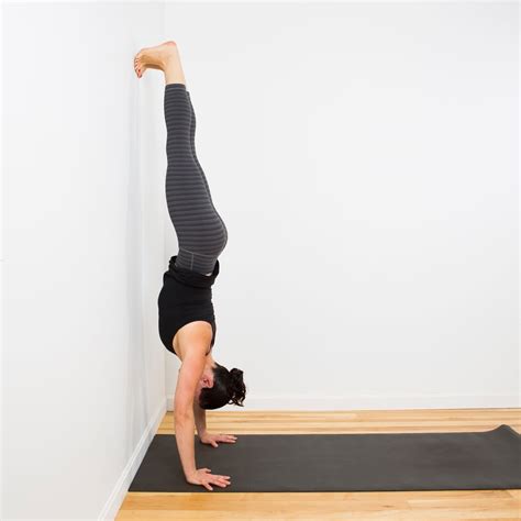 Handstand Facing the Wall | Learn How to Do a Handstand | POPSUGAR ...