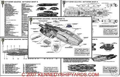 20-PG NEW BATTLESTAR GALACTICA BLUEPRINT SET...WOW!!! | #16881807