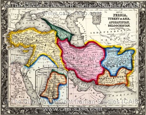 The fake existence of a country in Gedrosia on the maps during the nineteenth century? : history