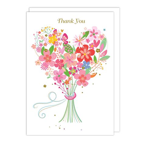 Turnowsky - Bouquet Thank You Card #MO9602X1