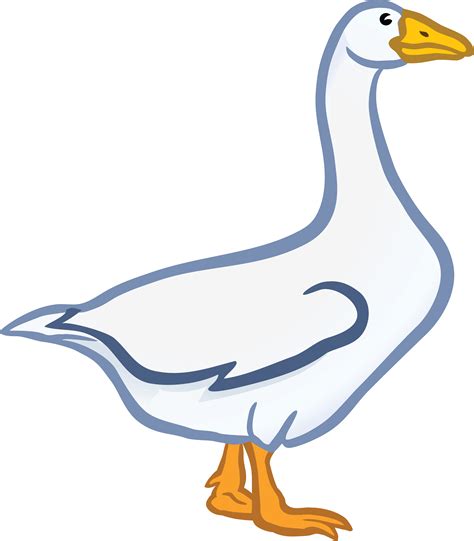 Free Clipart Of A Goose