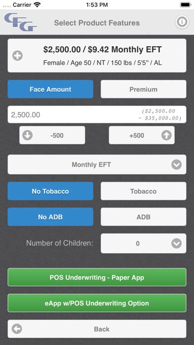 CFG Final Expense Calculator | App Price Drops