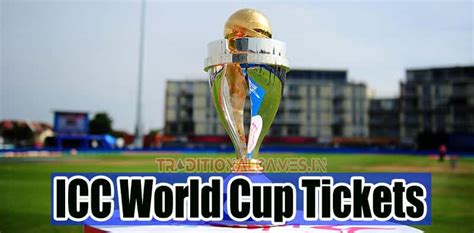 ICC ODI World Cup Tickets 2023 Booking Online With Price CWC 2023 ...