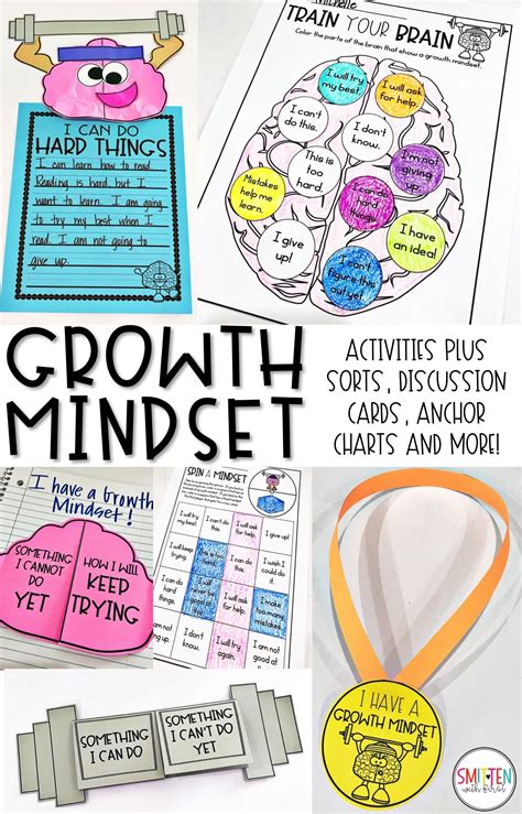 Growth Mindset activities, sorts, discussion cards, anchor charts, and ...