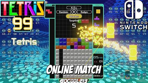 Tetris 99 Gameplay Win - Nintendo Switch Online Match - YouTube