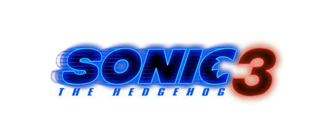 Sonic The Hedgehog 3 Movie logo by SuperWilliamBro on DeviantArt