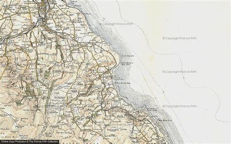 Historic Ordnance Survey Map of Robin Hood's Bay, 1903-1904