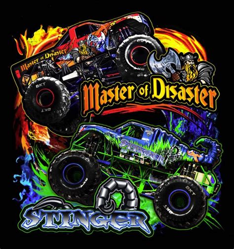 Monster Truck digital PDF design. Monster truck jam. | Monster truck ...