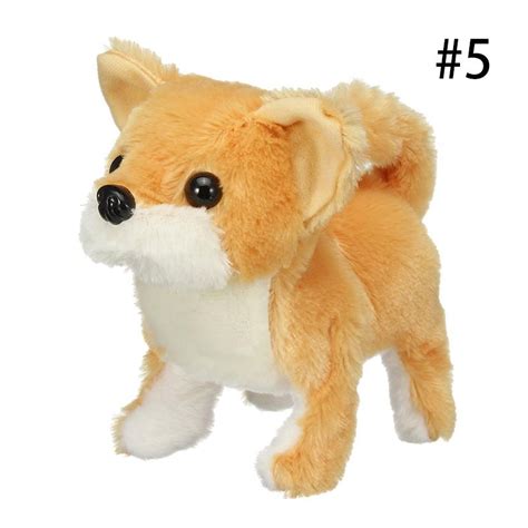 Buy 1Pcs Lifelike Interactive Animated Dog Toys Walk Toy Electronic Puppy Plush Pet Toddler Tail ...