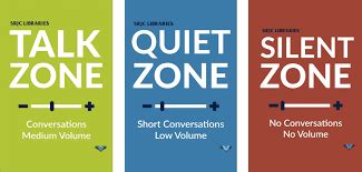 Image result for quiet zone signs library | Library signs, Library signage, Library