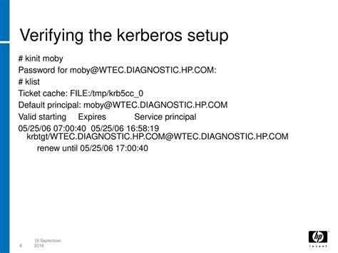 A Simple ‘Single Sign on’ Method for HP-UX and Active Directory Domains, using Kerberos Client ...