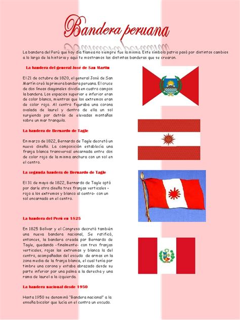 Historia de La Bandera | PDF | Símbolos nacionales | Bandera