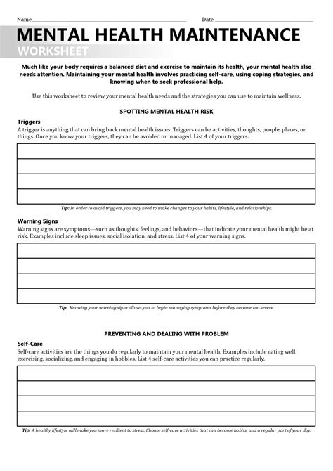 16 Best Images of Recovery Support Worksheet - Early Recovery Skills ...