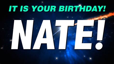 HAPPY BIRTHDAY NATE! This is your gift. - YouTube