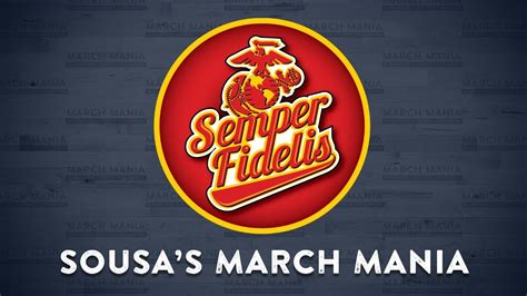 SOUSA Semper Fidelis - "The President's Own" United States Marine Band - YouTube