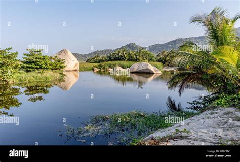 Beaches in Tayrona National Park Colombia South America Stock Photo - Alamy