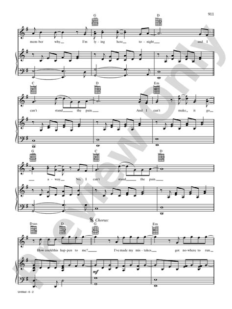 Untitled (How Could This Happen to Me?): Piano/Vocal/Chords: Simple Plan - Digital Sheet Music ...