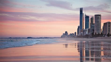 Free photo: Tall City Buildings Near Beach Shore during Sunset - Architecture, Sun, Seashore ...