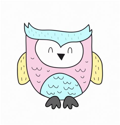 Owl So Cute Owl Sticker - Owl So Cute So Cute Owl - Discover & Share GIFs