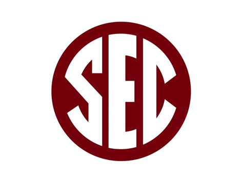 SEC Southeastern Conference Red Logo PNG vector in SVG, PDF, AI, CDR format