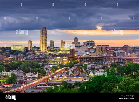 Albany, New York City, USA Skyline Stock Photo: 126847012 - Alamy