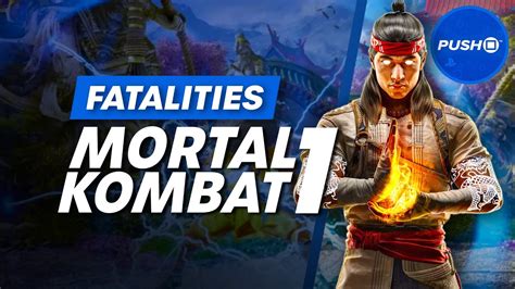 Mortal Kombat 1 Fatalities - PS5 Gameplay - YouTube