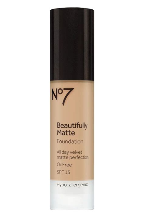 best foundation for oily skin No7 Beautifully Matte Foundation | Foundation for oily skin, Matte ...