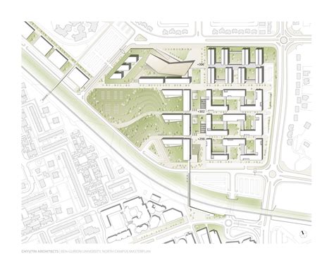 Gallery of BGU University North Campus Master Plan / Chyutin Architects ...