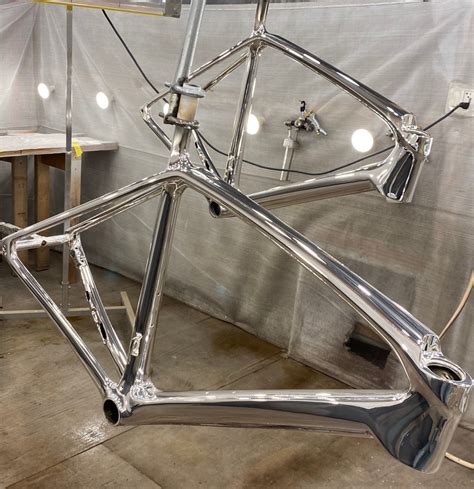 The first mass-produced chrome carbon bicycle frames? – Michelle Arthurs-Brennan