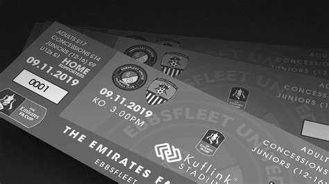 FA Cup tickets available in advance - Ebbsfleet United Football Club ...