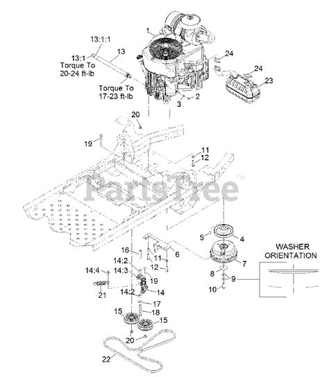 Exmark Zero Turn Mower Parts Diagram