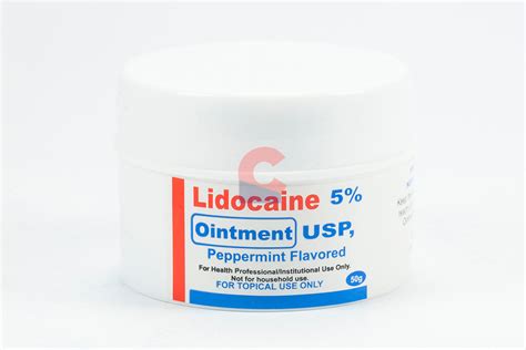 Lidocaine Ointment Topical Anesthesia 50g - New Citizens Dental Supply and General Merchandise