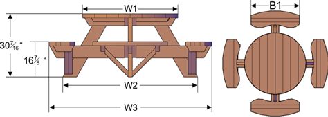 Round picnic table plans - Woodworking Talk - Woodworkers Forum