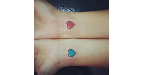 Peas in a Pod | 50 Heart Tattoos So Cute You Can't Handle It | POPSUGAR ...