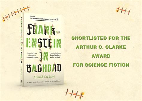 Frankenstein in Baghdad shortlisted for the Arthur C. Clarke Award ...