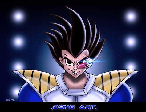 DSNG'S SCI FI MEGAVERSE: GOKU AND VEGETA DRAGON BALL Z FAN ART BY DSNG!