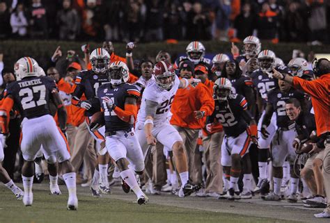 VIDEO Auburn’s 109-Yard Missed Field Goal Return: Remembering Chris Davis’s ‘Kick Six,’ Tigers ...