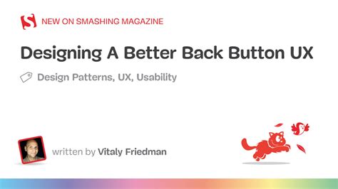 Designing A Better Back Button UX — Smashing Magazine