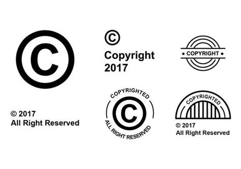 Copyright Symbol Vector Art, Icons, and Graphics for Free Download