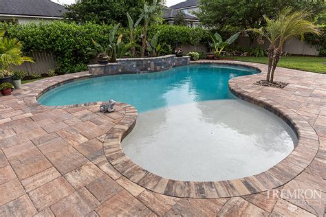 Bullnose Coping Tremron Jacksonville Pavers, Retaining Walls, Fire Pits | Atlanta, Miami ...