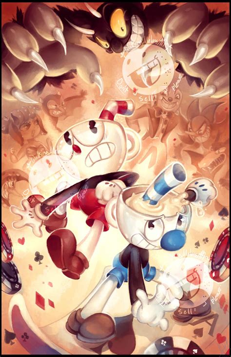 Cuphead favourites by sfBluepan on DeviantArt