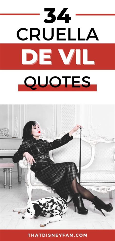 34 Cruella De Vil Quotes That Are Just TOO Good - That Disney Fam