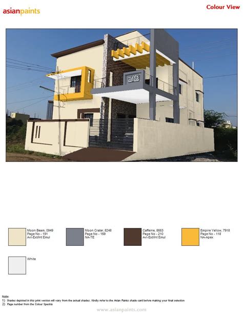 Asian Paints Colour Code Exterior / Try Whitener House Paint Colour ...